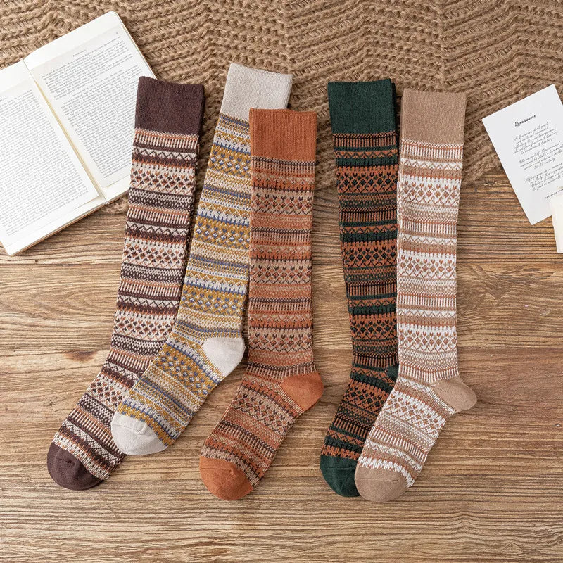 Harvest Warmth Knit Socks