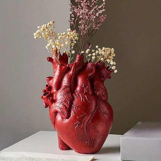 Beating Heart Floral Vase