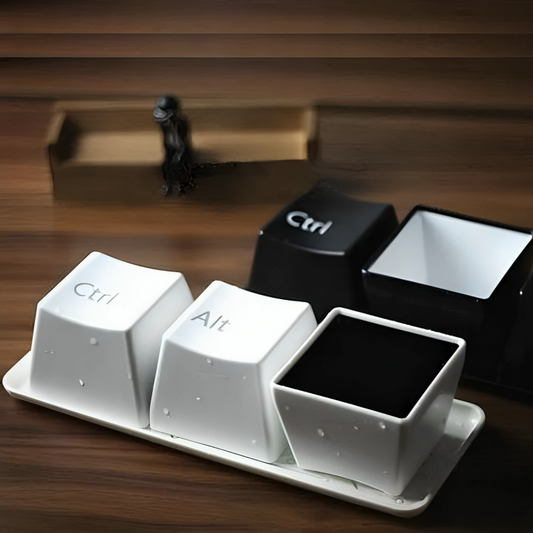 Ctrl+Alt+Sip Keycap Mugs