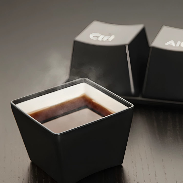 Ctrl+Alt+Sip Keycap Mugs